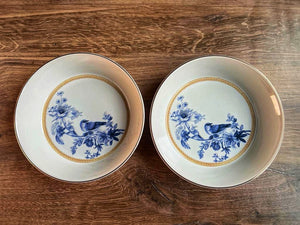 Blue Bird wide bowl (2 pcs)