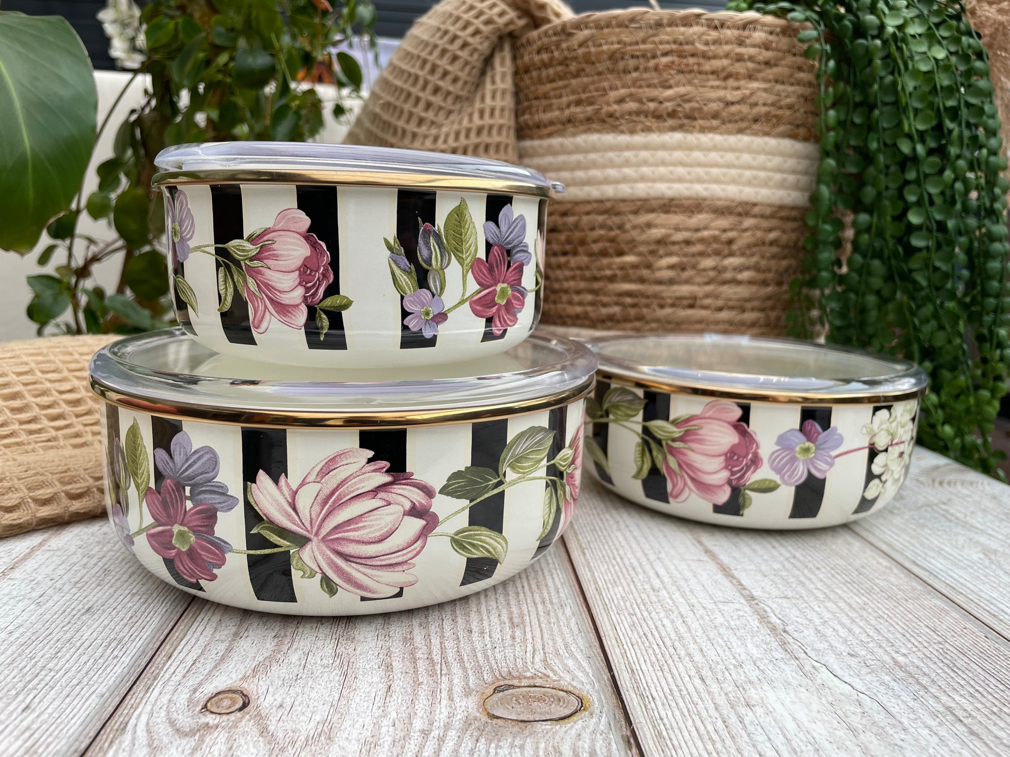 Flora Storage & Serving bowls