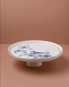 Blue Bird cake stand