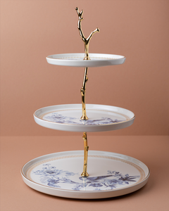 Blue Bird Three-tier stand